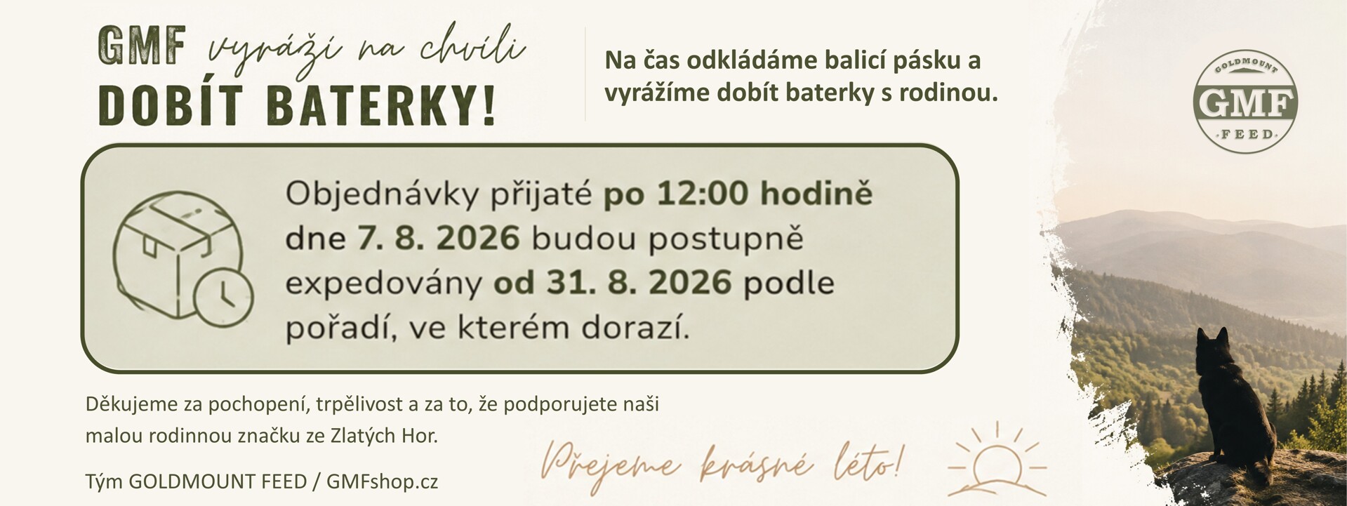 Letní dovolená GMF