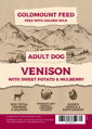 Goldmount Feed Adult Dog Venison 12 kg