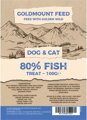 Goldmout Feed Snacks Dog & Cat Fish 100 g