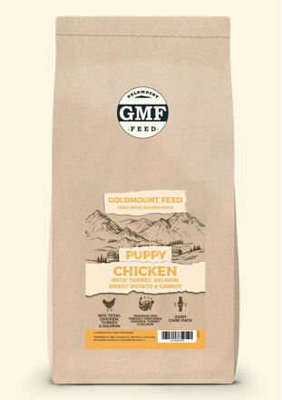 Goldmount Feed Puppy Chicken with Turkey and Salmon 12 kg