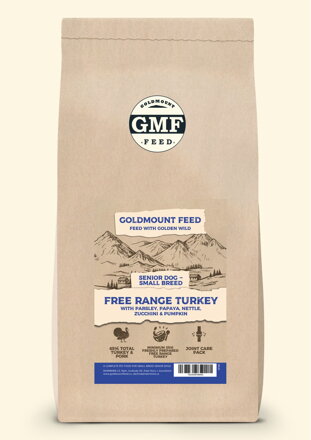Goldmount Feed Senior Dog Small Breed Turkey 2 kg