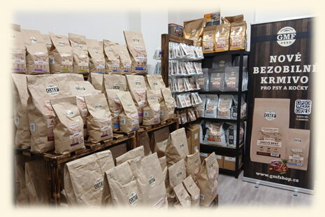 Bannery GMFShop.cz – kvalitní krmivo pro psy a kočky z Jeseníků