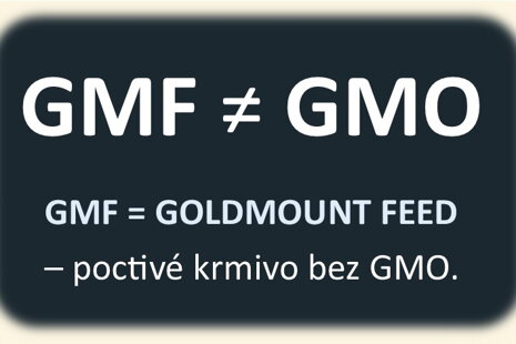 GMF? Ne, opravdu to není geneticky modifikované krmivo.