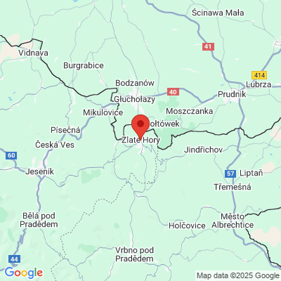 Google map: Nám. Svobody 90, 79376 Zlaté Hory
